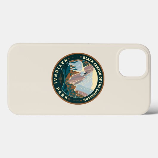 Nationaal park Black Canyon Case-Mate iPhone Case (Achterkant (horizontaal))