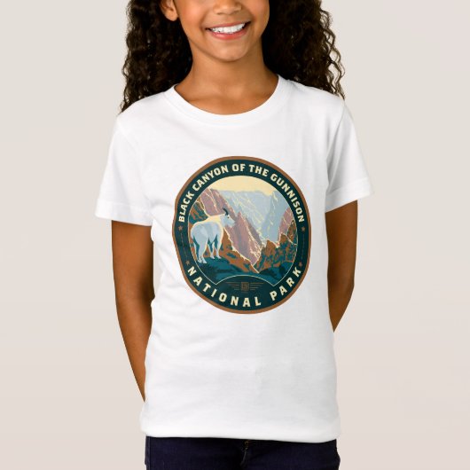 Nationaal park Black Canyon T-shirt (Voorkant)