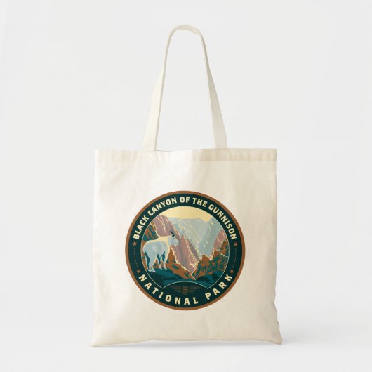 Nationaal park Black Canyon Tote Bag (Voorkant)