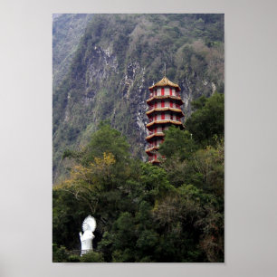 Nationaal Park Blessings/Taroko Gorge, Taiwan Poster