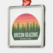 Nationaal park Brecon Beacons Metalen Ornament (Links)