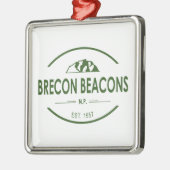 Nationaal park Brecon Beacons Metalen Ornament (Links)