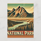 Nationaal Park briefkaart (Voorkant)