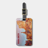 Nationaal Park Bryce Canyon Bagagelabel (Voorkant verticaal)