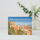 Nationaal Park Bryce Canyon Briefkaart (Staand voorkant)