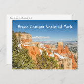 Nationaal Park Bryce Canyon Briefkaart (Voorkant / Achterkant)
