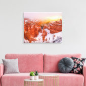 Nationaal Park Bryce Canyon Canvas Afdruk (Insitu (Woonkamer))