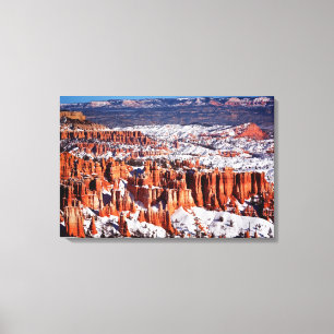 Nationaal Park Bryce Canyon Canvas Afdruk
