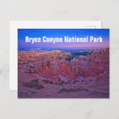 Nationaal Park Bryce Canyon Feestdagenkaart (Voorkant / Achterkant)