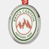 Nationaal Park Bryce Canyon Metalen Ornament (Links)