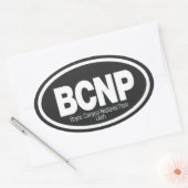 Nationaal Park Bryce Canyon Ovale Sticker (Envelop)