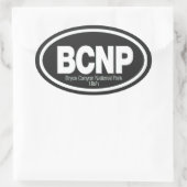 Nationaal Park Bryce Canyon Ovale Sticker (Tas)