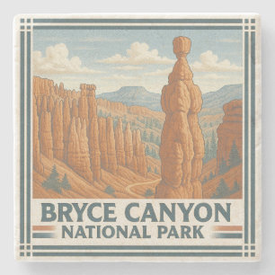Nationaal Park Bryce Canyon Stenen Onderzetter