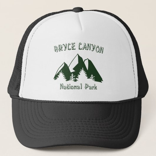 Nationaal Park Bryce Canyon Trucker Pet (Voorkant)