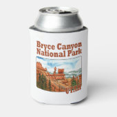 nationaal park bryce canyon utah blikjeskoeler (Blikje Achterkant)