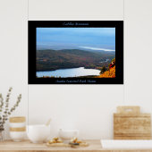 Nationaal park Cadillac Mountain Acadia Poster (Keuken)