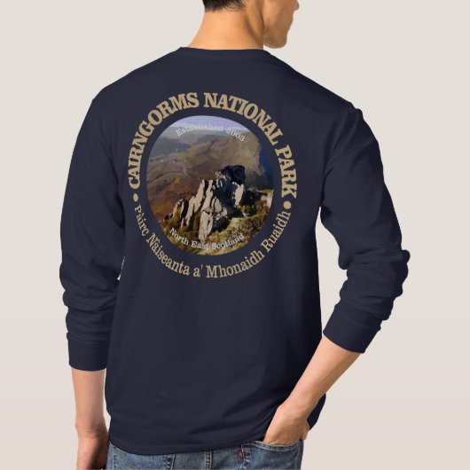 Nationaal park Cairngorms T-shirt (Achterkant)