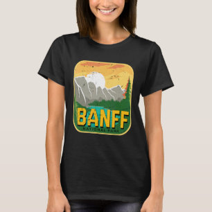 Nationaal Park Canada Alberta Banff Camping Mounta T-shirt