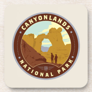 Nationaal park Canyonlands Bier Onderzetter