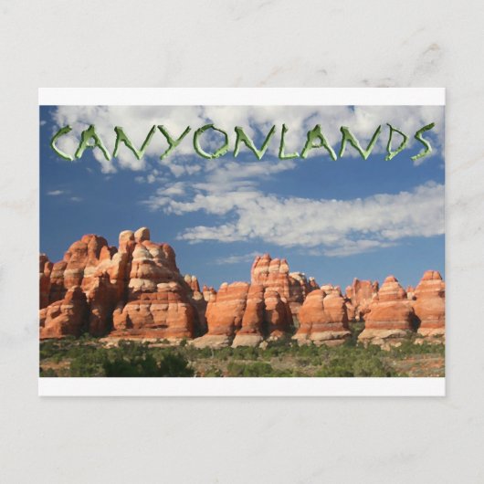 Nationaal park Canyonlands Briefkaart (Voorkant)
