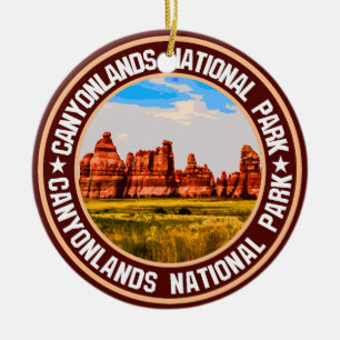 Nationaal park Canyonlands Keramisch Ornament