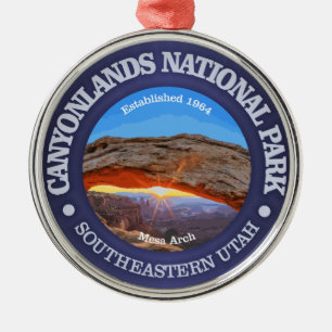Nationaal park Canyonlands Metalen Ornament