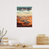 Nationaal park Canyonlands Poster (Keuken)