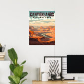 Nationaal park Canyonlands Poster (Thuiskantoor)