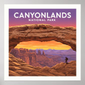 Nationaal Park Canyonlands Poster (Voorkant)