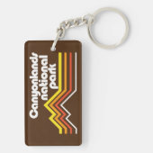 Nationaal park Canyonlands Sleutelhanger (achterkant)