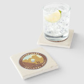 Nationaal park Canyonlands Stenen Onderzetter (Zijkant)