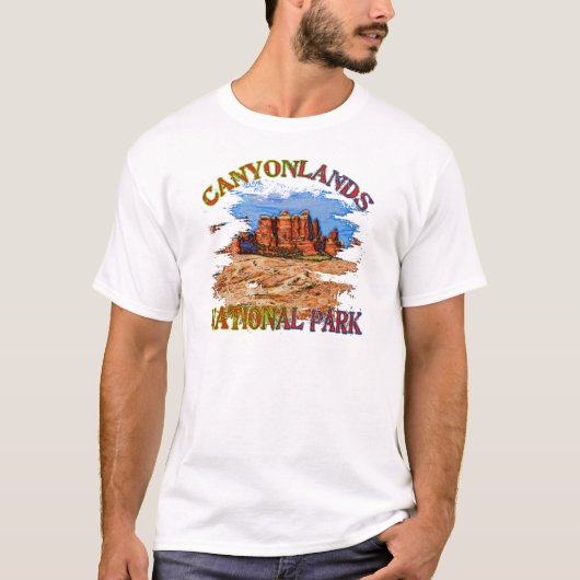 Nationaal park Canyonlands T-shirt (Voorkant)