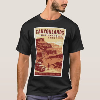  Nationaal Park Canyonlands Utah - Shafer Tr T-shirt