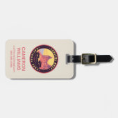 Nationaal park Capitol Reef Bagagelabel (Voorkant horizontaal)