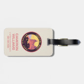 Nationaal park Capitol Reef Bagagelabel (Achterkant horizontaal)