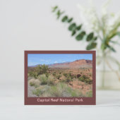 Nationaal park Capitol Reef Briefkaart (Staand voorkant)
