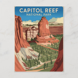 Nationaal park Capitol Reef  Briefkaart