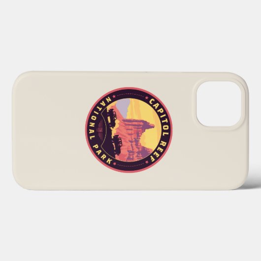 Nationaal park Capitol Reef Case-Mate iPhone Case (Achterkant (horizontaal))