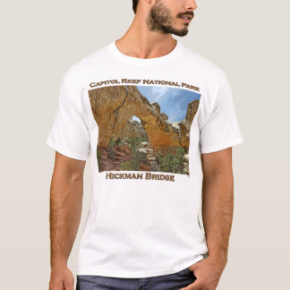 Nationaal park Capitol reef-Hickman-brug T-shirt