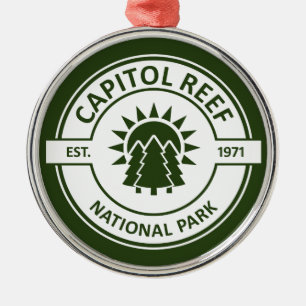 Nationaal park Capitol Reef Metalen Ornament