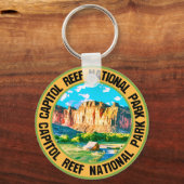 Nationaal park Capitol Reef Sleutelhanger (Achterkant)