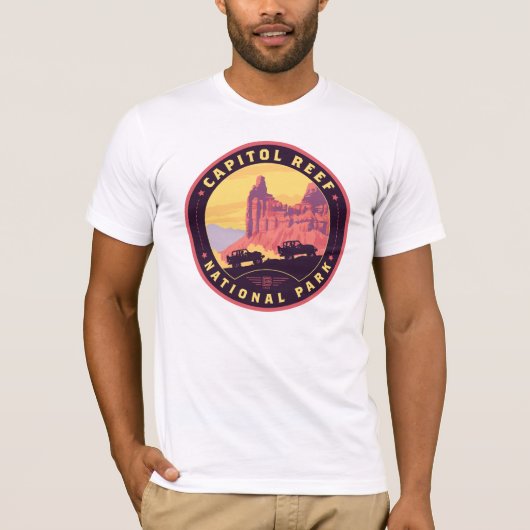 Nationaal park Capitol Reef T-shirt (Voorkant)