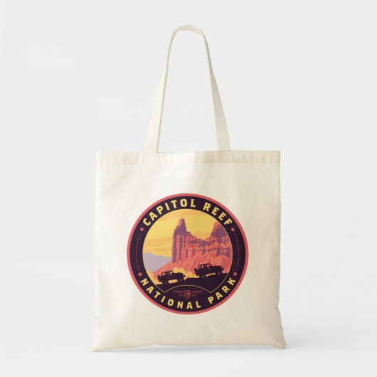 Nationaal park Capitol Reef Tote Bag (Voorkant)