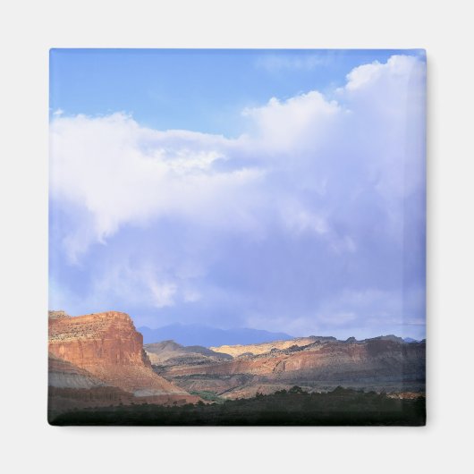 Nationaal park Capitol Reef, Utah. Verenigde State Magneet (Voorkant)