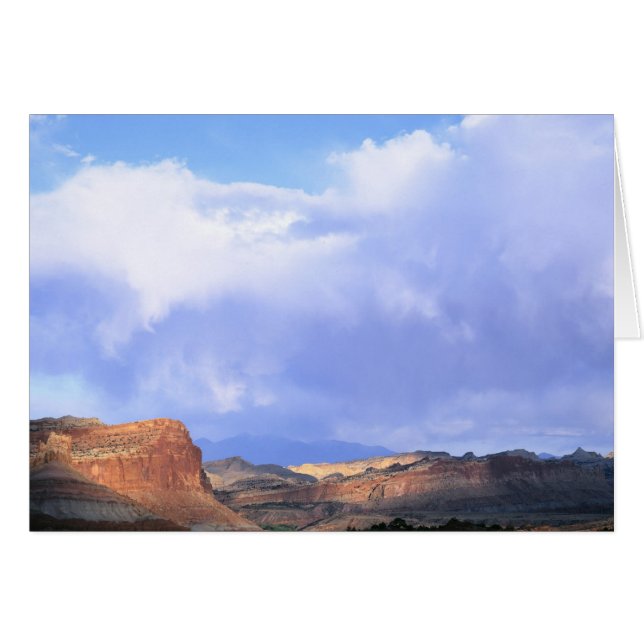 Nationaal park Capitol Reef, Utah. VS. Cumulus (Voorkant Horizontaal)