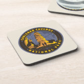 Nationaal park Carlsbad Bier Onderzetter (Linkerzijde)