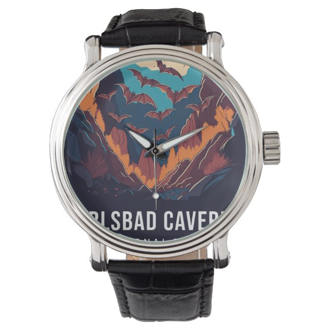 Nationaal park Carlsbad Caverns Horloge (Voorkant)