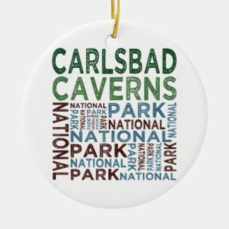 Nationaal park Carlsbad Caverns Keramisch Ornament