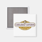 Nationaal park Carlsbad Caverns Magneet (Voorkant / Achterkant)