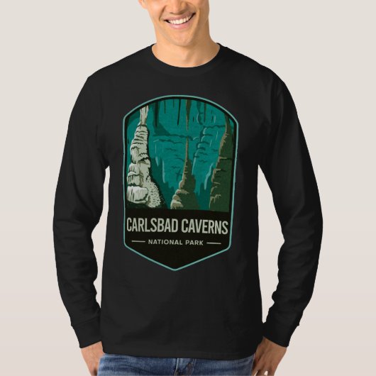 Nationaal park Carlsbad Caverns T-shirt (Voorkant)